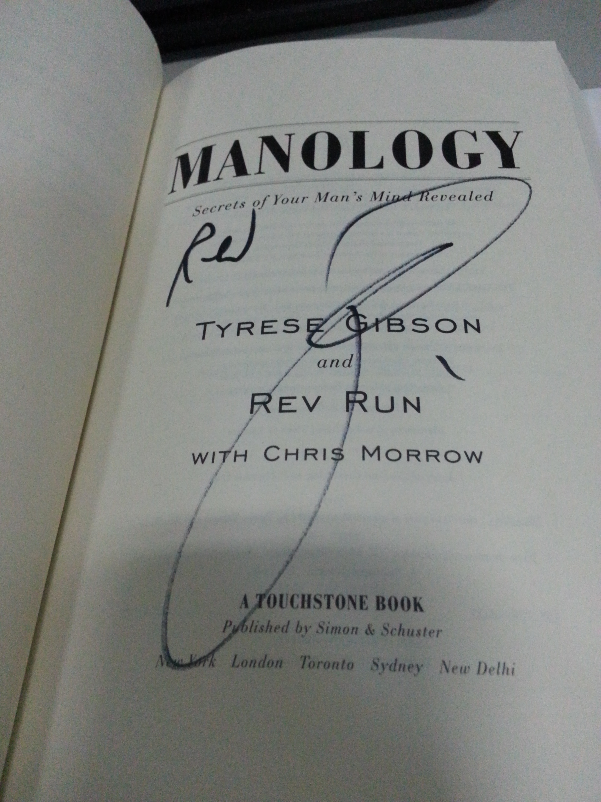 Manology Secrets of Your Man's Mind Revealed by Tyrese Gibson & Rev Run